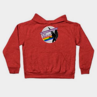 Gay Pride Mothman Kids Hoodie